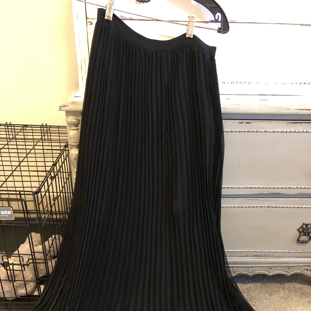 Trouve floor-length maxi pleated skirt